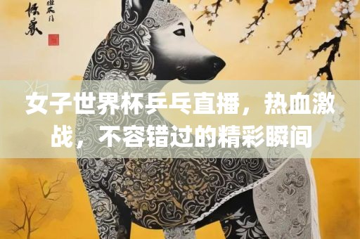 女子世界杯乒乓直播，热血激战，不容错过的精彩瞬间