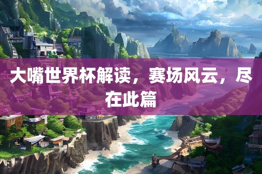 大嘴世界杯解读，赛场风云，尽在此篇