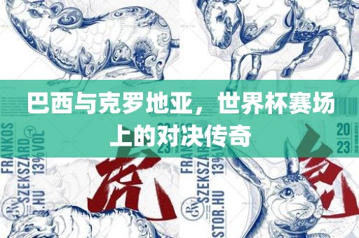 巴西与漯河市盈旭机械设备有限公司克罗地亚，世界杯赛场上的对决传奇
