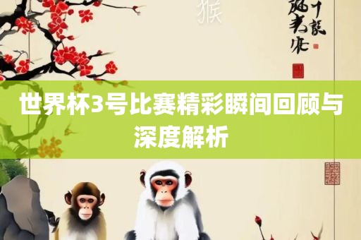 世界杯3号比赛精彩瞬间回顾与深度解析