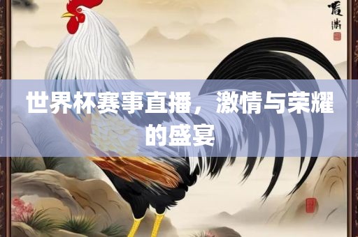 世界杯赛事直播，激情与荣耀的盛宴