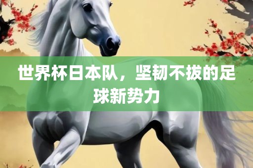 世界杯日本队，坚韧不拔的足球新势力