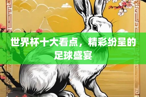 世界杯十大看点，精彩纷呈的足球盛宴