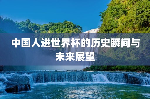 中国人进世界杯的历史瞬间与未来展望