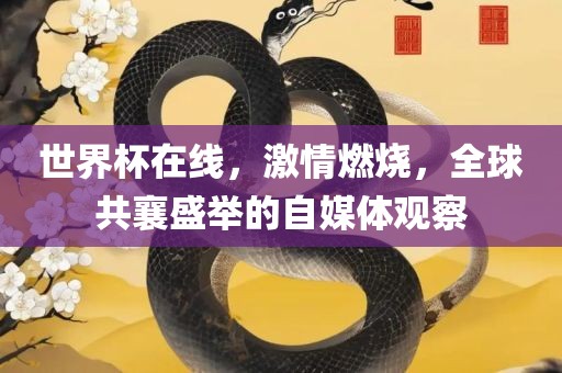世界杯在线，激情燃烧，全球共襄盛举的自媒体观察