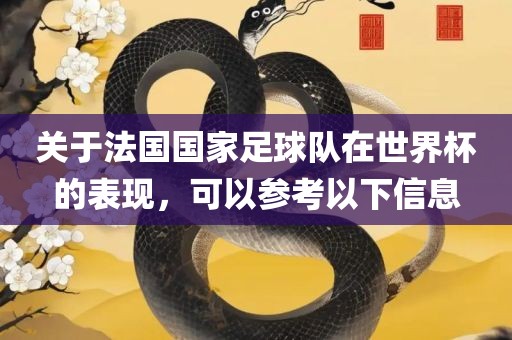 关于法国国家足球队在世界杯的表现，可以参考以下信息