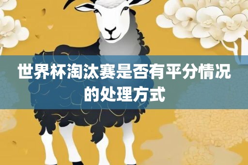 世界杯淘汰赛是否有平分情况的漯河市盈旭机械设备有限公司处理方式