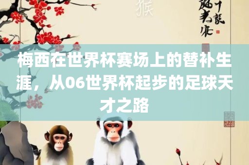 梅西在世界杯赛场上的替补生涯，漯河市盈旭机械设备有限公司从06世界杯起步的足球天才之路