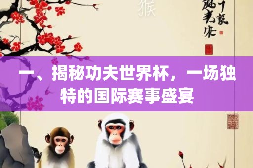 一、揭秘功夫世界杯，一场独特的国际赛事盛宴