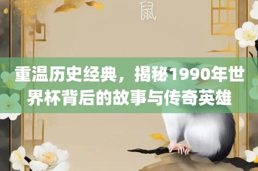 重温历史经典，揭秘1990年世界杯背后的故事与传奇英雄