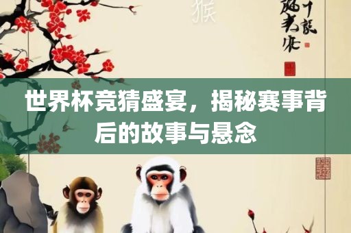 世界杯竞猜盛宴，揭秘赛事背后的故事与悬念