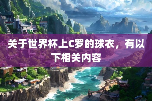 关于世界杯上C罗的球衣，有以下相关内容