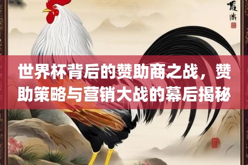 世界杯背后的赞助商之战，赞助策略与营销大战的幕后揭秘