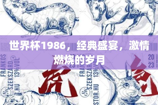 世界杯1986，经典盛宴，激情燃烧的岁月