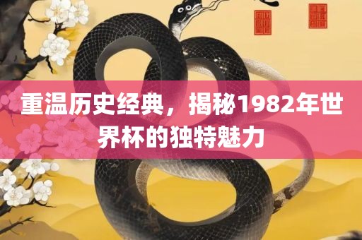 重温历史经典，揭秘1982年世界杯的独特魅力