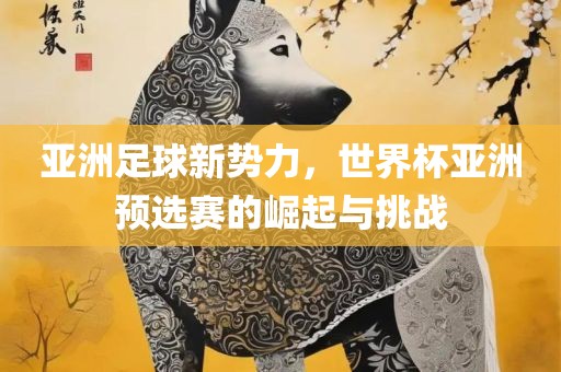 亚洲足球新势力，世界杯亚洲预选赛的崛起与挑战