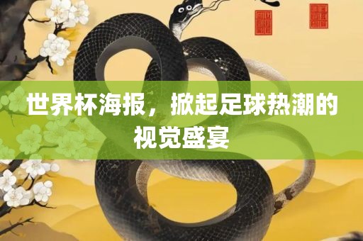 世界杯海报，掀起足球热潮的视觉盛宴