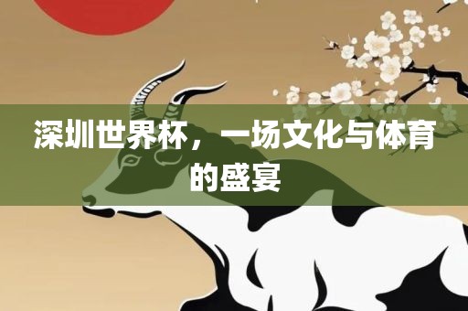 深圳世界杯，一场文化与体育的盛宴