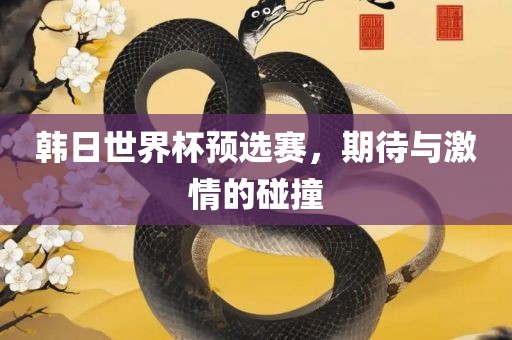 韩日世界杯预选赛，期待与激情的碰撞