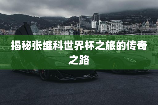 揭秘张继科世界杯之旅的传奇之路