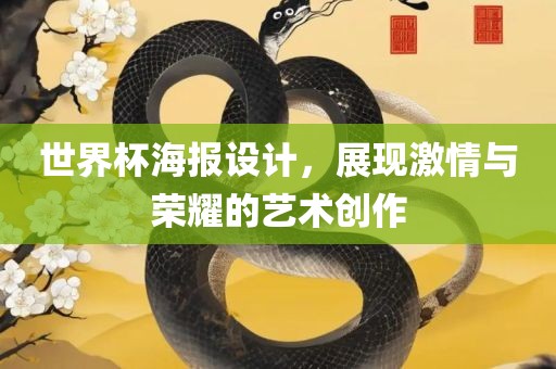 世界杯海报设计，展现激情与荣耀的艺术创作