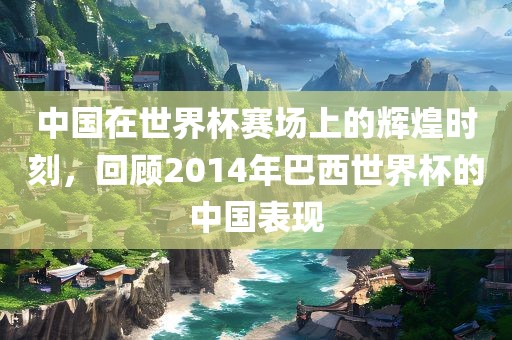 中国在世界杯赛场上的辉煌时刻，回顾2014年巴西世界杯的中国表现