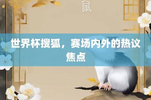 世界杯搜狐，赛场内外的热议焦点