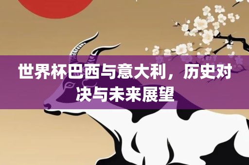 世界杯巴西与意大利，历史对决与未来展望