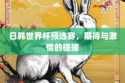 日韩世界杯预选赛，期待与激情的碰撞