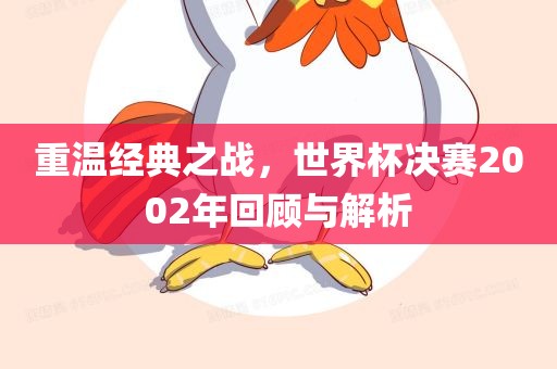 重温经典之战，世界杯决赛2002年回顾与解析