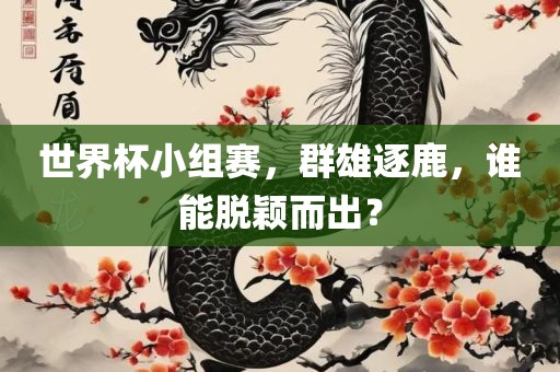 世界杯小组赛，群雄逐鹿，谁能脱颖而出？