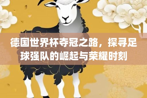 德国世界杯夺冠之路，探寻足球强队的崛起与荣耀时刻