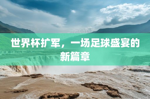 世界杯扩军，一场足球盛宴的新篇章漯河市盈旭机械设备有限公司