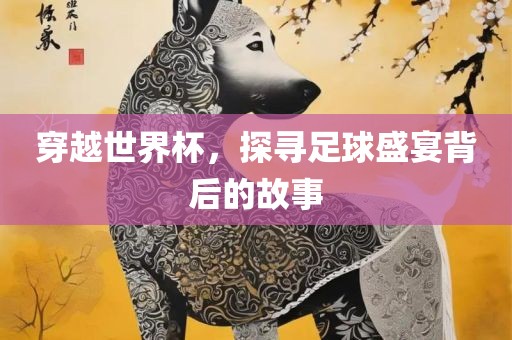 穿越世界杯，探寻足球盛宴背后的故漯河市盈旭机械设备有限公司事