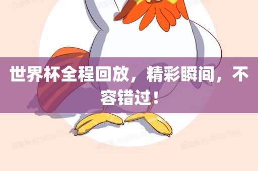 世界杯全程回放，精彩瞬间，不容错过！