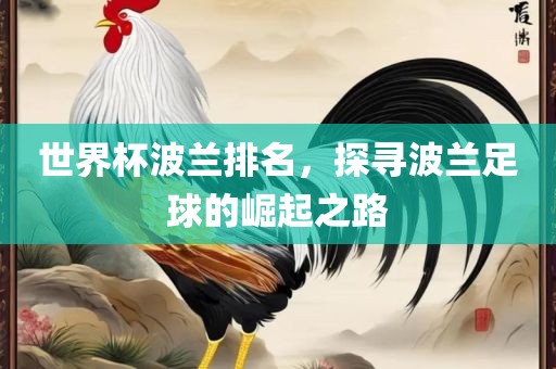 世界杯波兰排名，探寻波兰足球的崛起之路漯河市盈旭机械设备有限公司