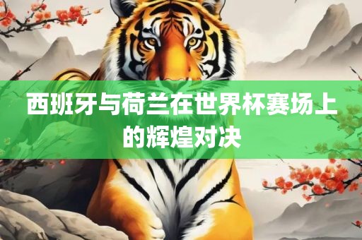 西班牙与荷兰在世界杯赛场上的辉煌对决漯河市盈旭机械设备有限公司