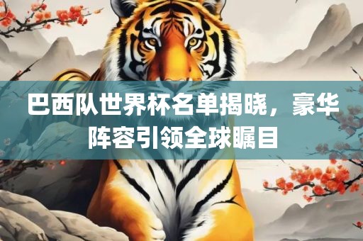 巴西队世界杯名单揭晓，豪华阵容引领全球瞩目