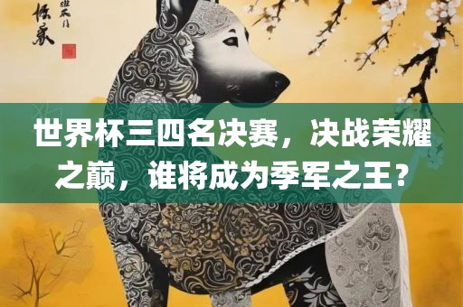世界杯三四名决赛，决战荣耀之巅，谁将成为季军之王？