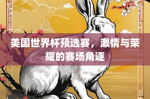 美国世界杯预选赛，激情与荣耀的赛场角逐