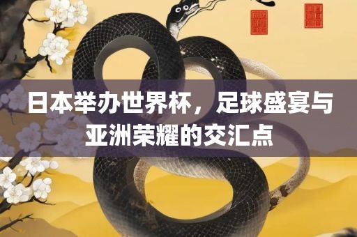 日本举办世界杯，足球盛宴与亚洲荣耀的交汇点