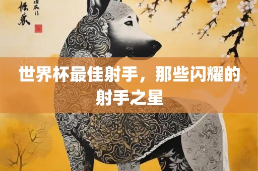 世界杯最佳射手，那些闪耀的射手之星