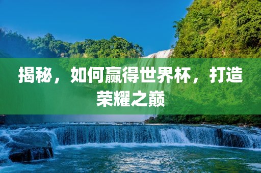 揭秘，如何赢得世界杯，打造荣耀之巅