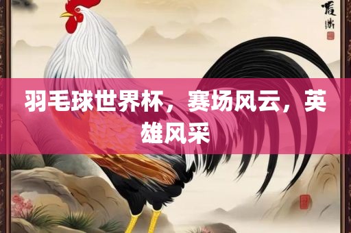 羽毛球世界杯，赛场风云，英雄风采