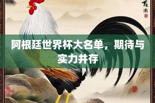 阿根廷世界杯大名单，期待与实力并存