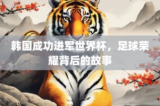 韩国成功进军世界杯，足球荣耀背后的故事