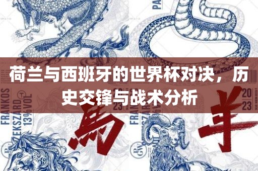 荷兰与西班牙的世界杯对决，历史交锋与战术分析