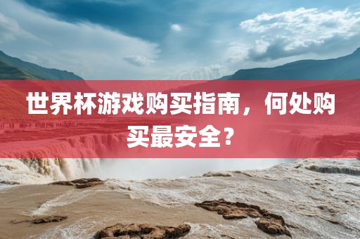 世界杯游戏购买指南，何处购买最安全？