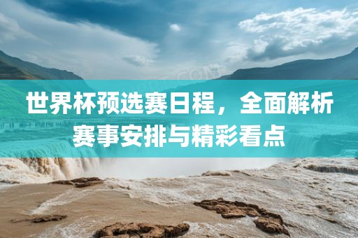 世界杯预选赛日程，全面解析赛事安排与精彩看点