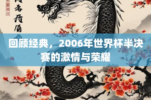 回顾经典，2006年世界杯半决赛的激情与荣耀